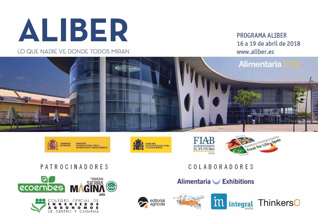Banner ALIBER 2018